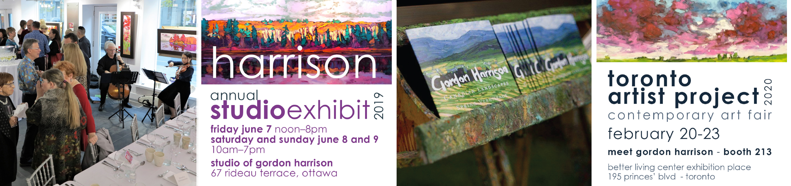 exhibit-photostrip - gordon harrison canadian landscape gallery ...